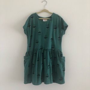 Hanna Andersson Organic Cotton Hedgehog Dress